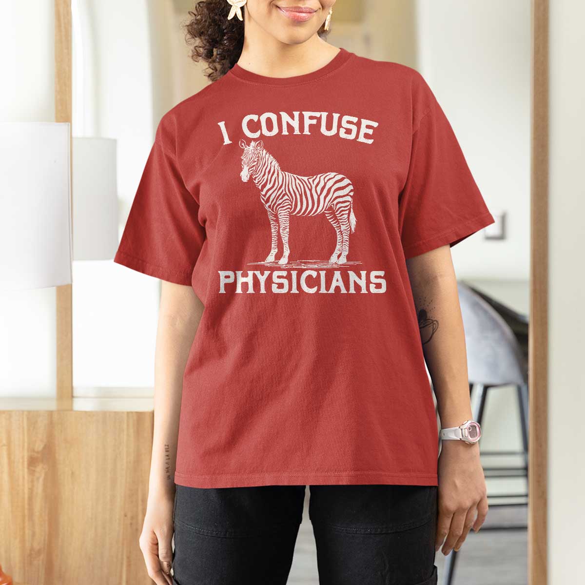 Rare Disease Awereness T Shirt For Women Zebra Ribbon Cancer Warrior Gift