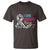 Rare Disease Awereness T Shirt I Love Someone Rare Zebra Ribbon