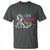 Rare Disease Awereness T Shirt I Love Someone Rare Zebra Ribbon