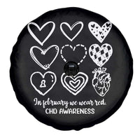 CHD Heart Disease Awareness Spare Tire Cover In February We Wear Red