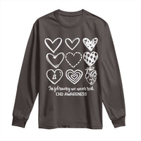 CHD Heart Disease Awareness Long Sleeve Shirt In February We Wear Red