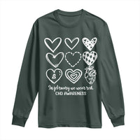 CHD Heart Disease Awareness Long Sleeve Shirt In February We Wear Red