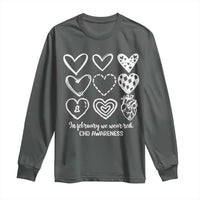 CHD Heart Disease Awareness Long Sleeve Shirt In February We Wear Red