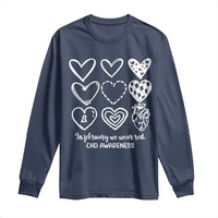 CHD Heart Disease Awareness Long Sleeve Shirt In February We Wear Red