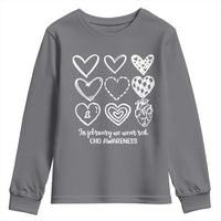 CHD Heart Disease Awareness Youth Sweatshirt In February We Wear Red