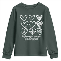 CHD Heart Disease Awareness Youth Sweatshirt In February We Wear Red