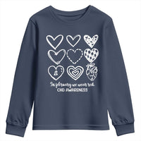 CHD Heart Disease Awareness Youth Sweatshirt In February We Wear Red