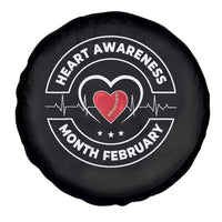 CHD Heart Disease Awareness Spare Tire Cover American Heart Health Month February