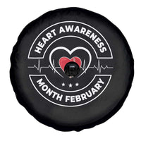 CHD Heart Disease Awareness Spare Tire Cover American Heart Health Month February