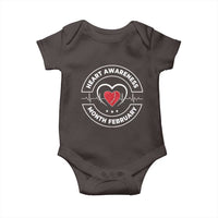 CHD Heart Disease Awareness Baby Onesie American Heart Health Month February