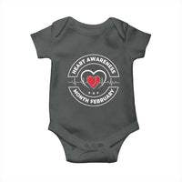 CHD Heart Disease Awareness Baby Onesie American Heart Health Month February