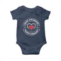 CHD Heart Disease Awareness Baby Onesie American Heart Health Month February