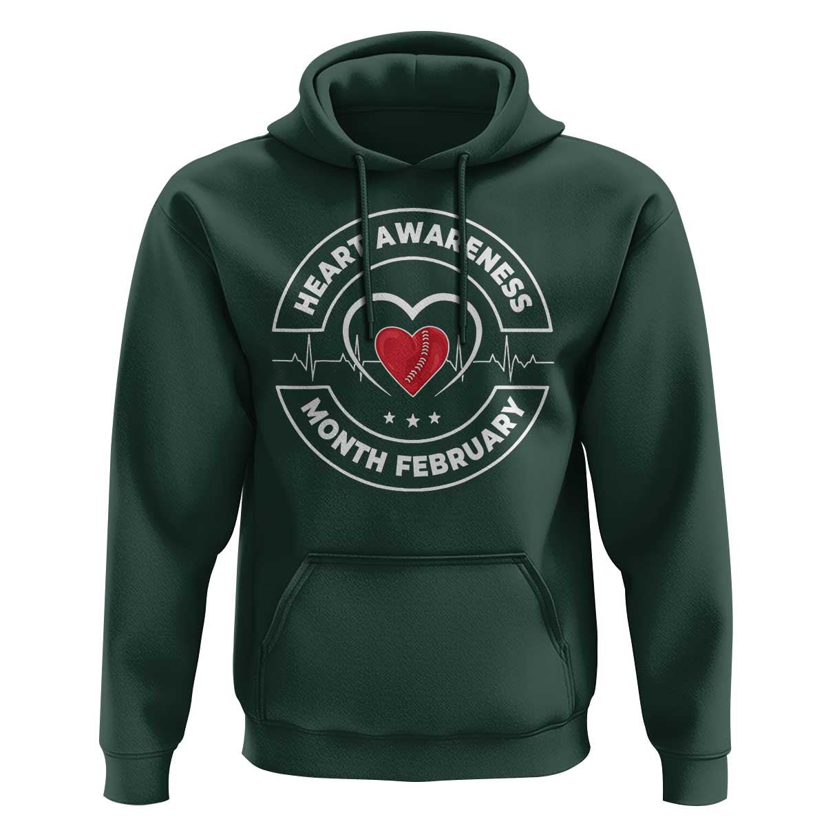 CHD Heart Disease Awareness Hoodie American Heart Health Month February