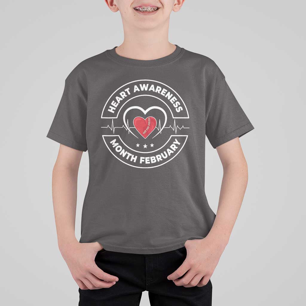 CHD Heart Disease Awareness T Shirt For Kid American Heart Health Month February
