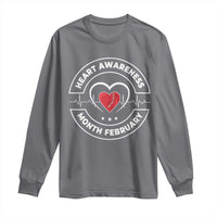 CHD Heart Disease Awareness Long Sleeve Shirt American Heart Health Month February