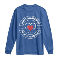 CHD Heart Disease Awareness Long Sleeve Shirt American Heart Health Month February