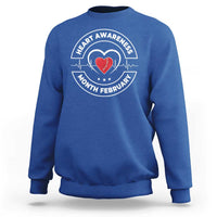 CHD Heart Disease Awareness Sweatshirt American Heart Health Month February