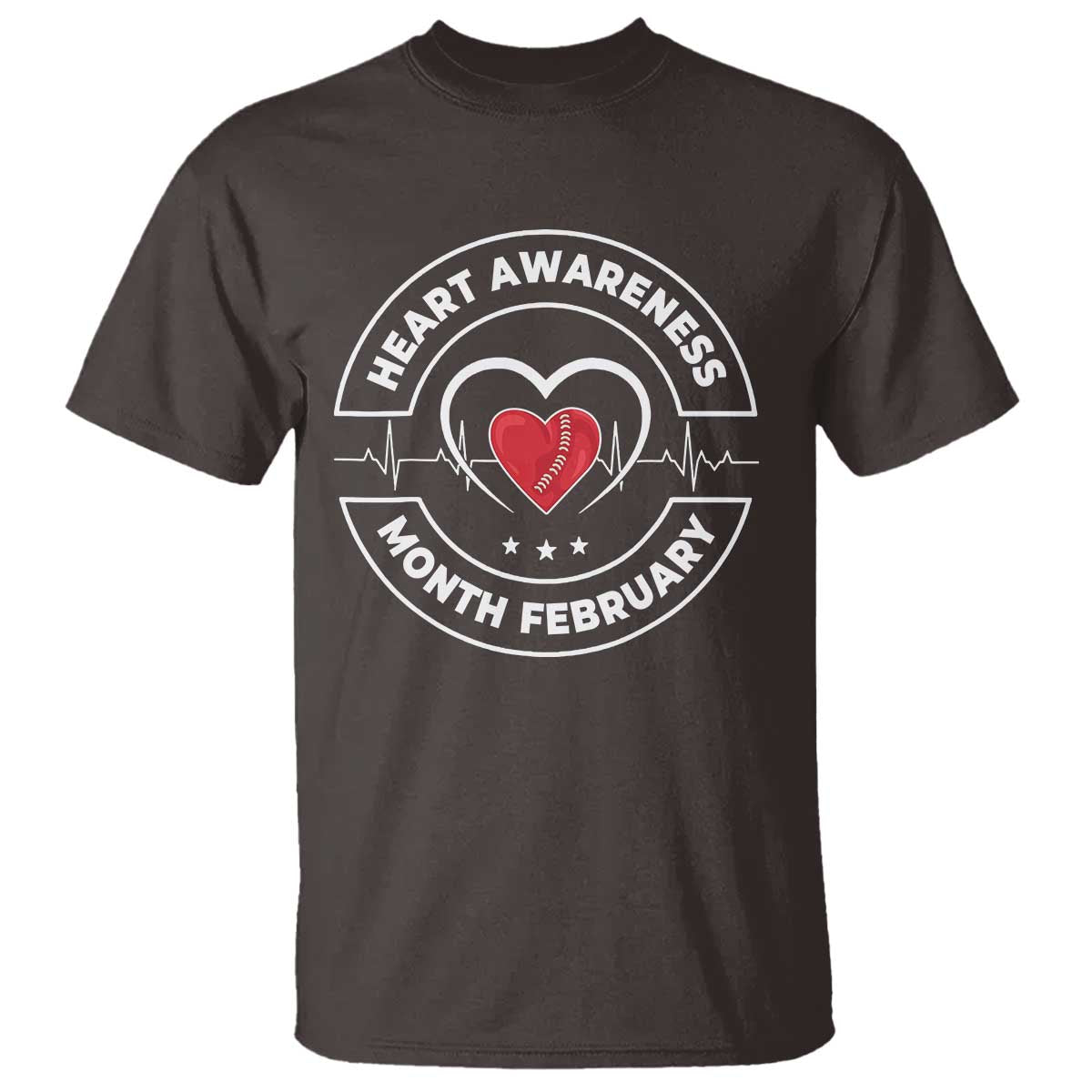 CHD Heart Disease Awareness T Shirt American Heart Health Month February