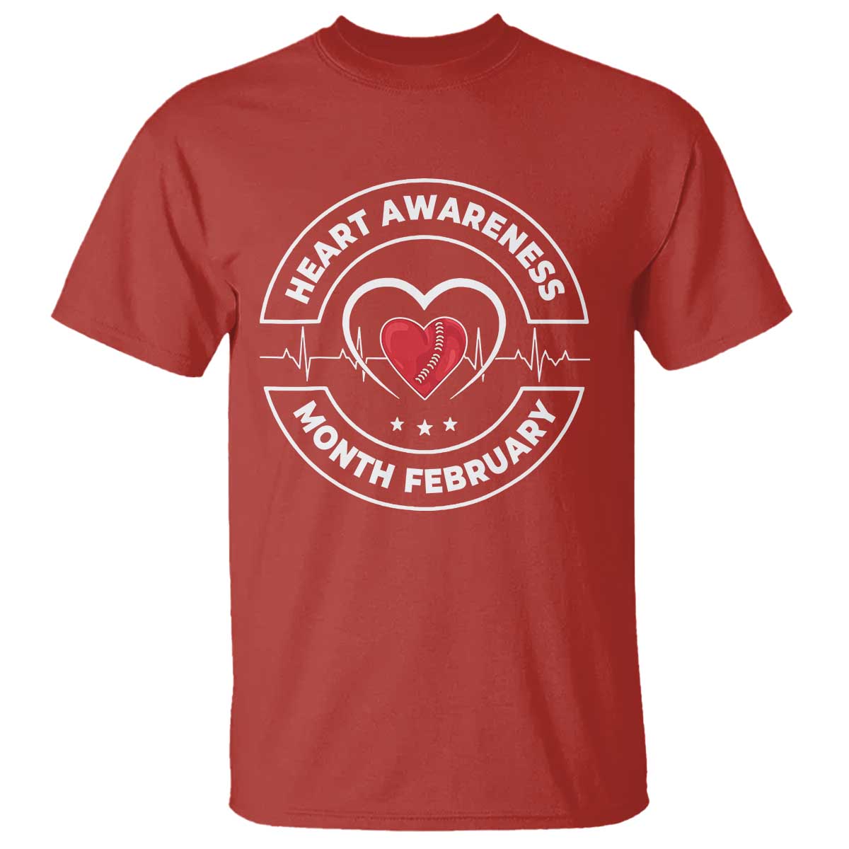CHD Heart Disease Awareness T Shirt American Heart Health Month February