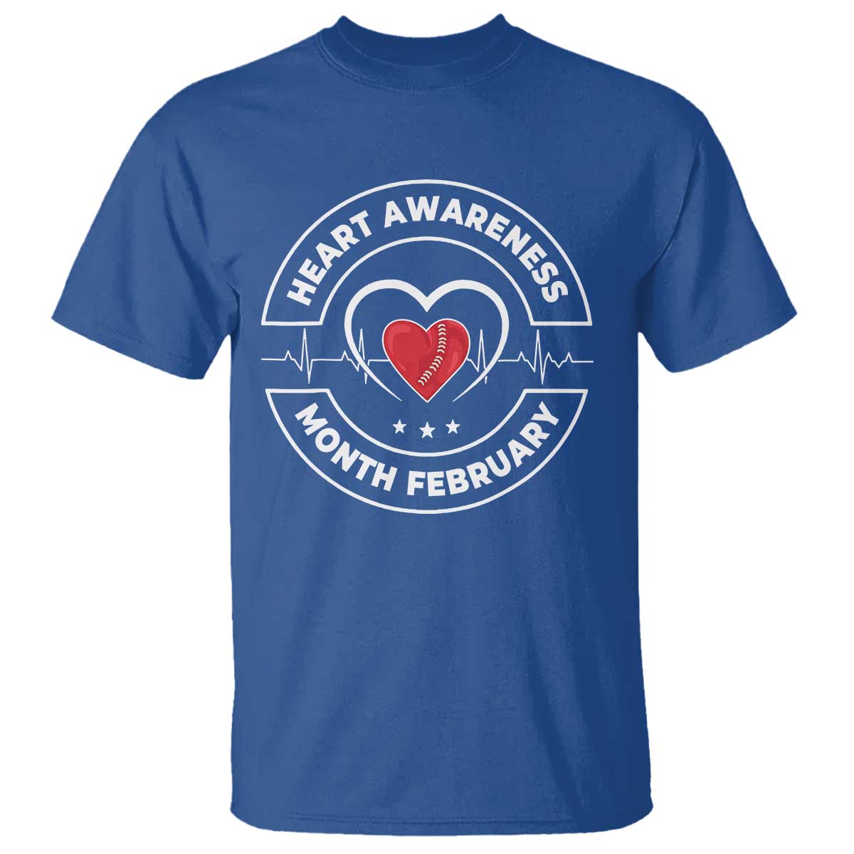 CHD Heart Disease Awareness T Shirt American Heart Health Month February