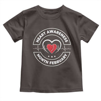 CHD Heart Disease Awareness Toddler T Shirt American Heart Health Month February