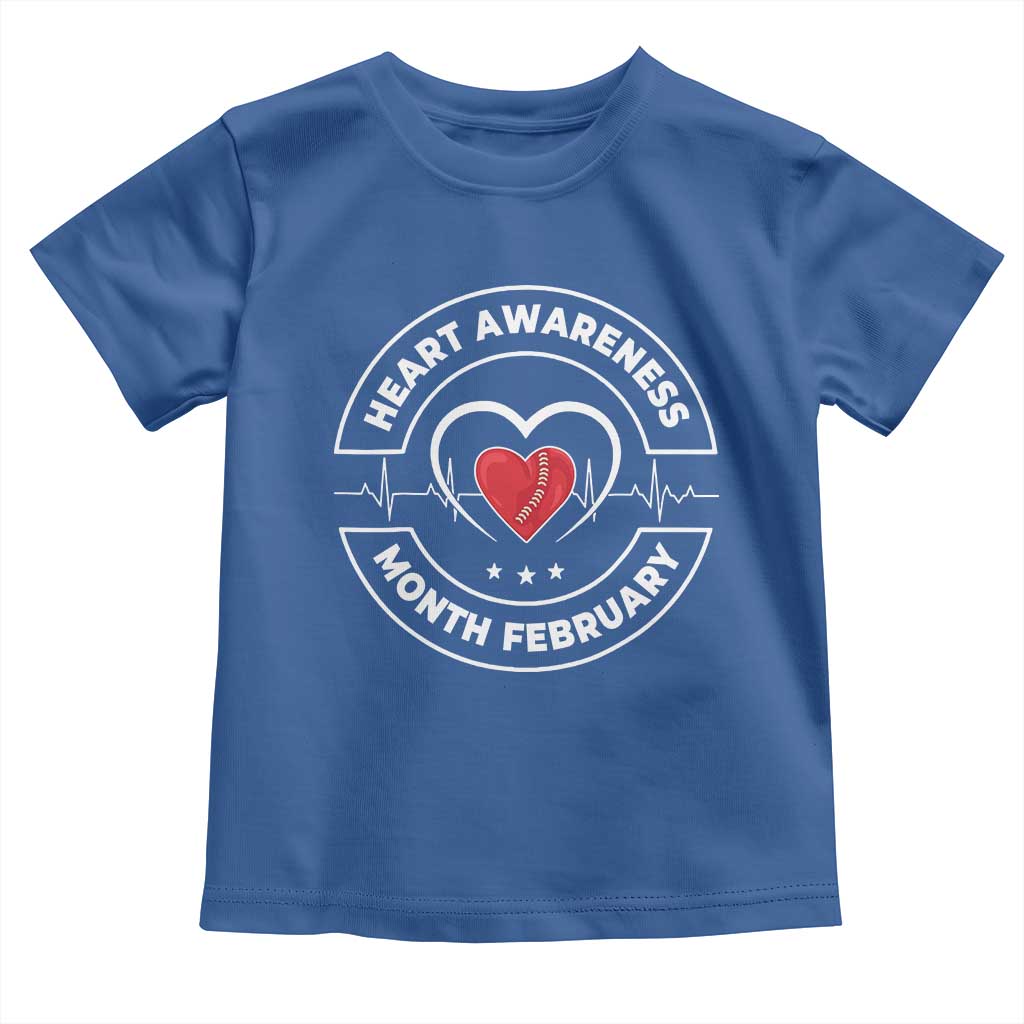 CHD Heart Disease Awareness Toddler T Shirt American Heart Health Month February