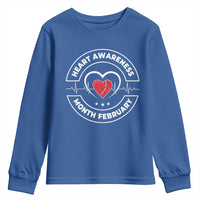CHD Heart Disease Awareness Youth Sweatshirt American Heart Health Month February