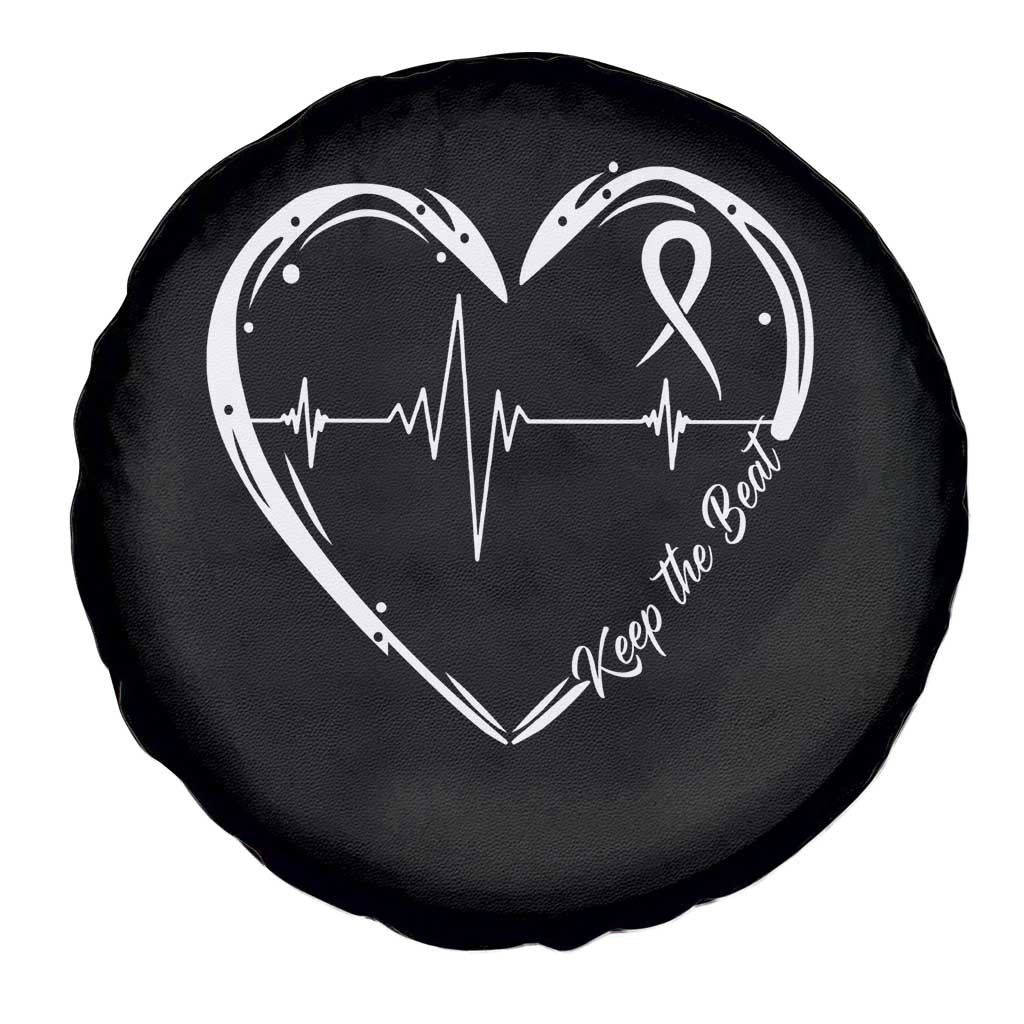 CHD Heart Disease Awareness Spare Tire Cover Wear Red Keep The Beat Heart Health