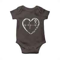 CHD Heart Disease Awareness Baby Onesie Wear Red Keep The Beat Heart Health