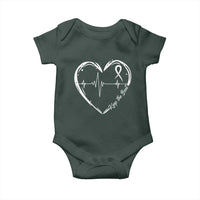CHD Heart Disease Awareness Baby Onesie Wear Red Keep The Beat Heart Health