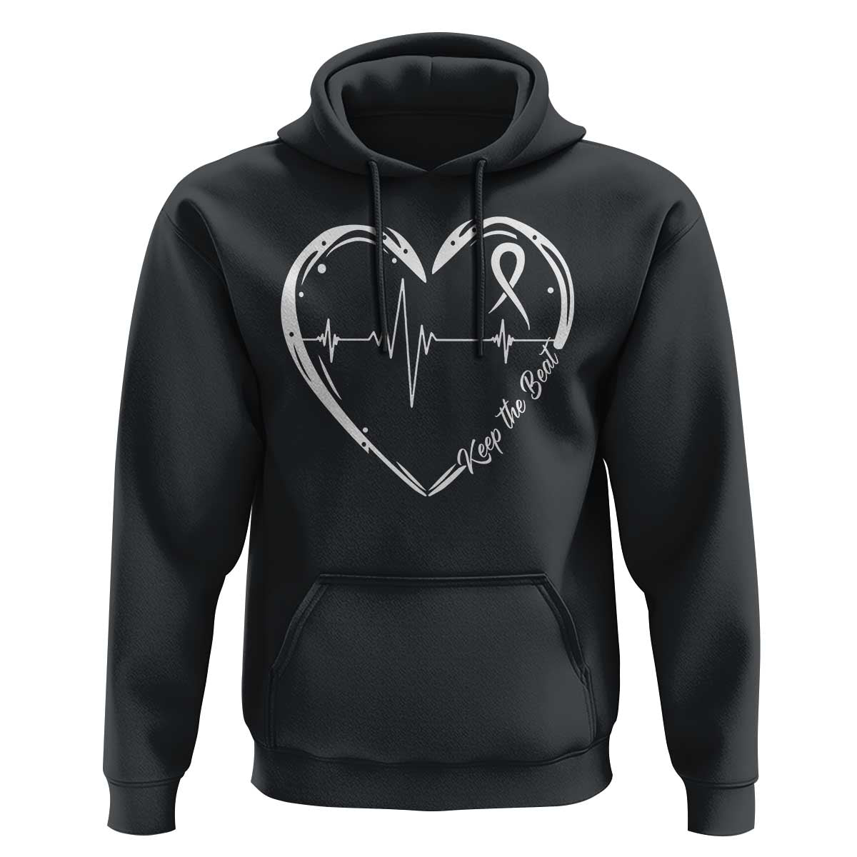 CHD Heart Disease Awareness Hoodie Wear Red Keep The Beat Heart Health