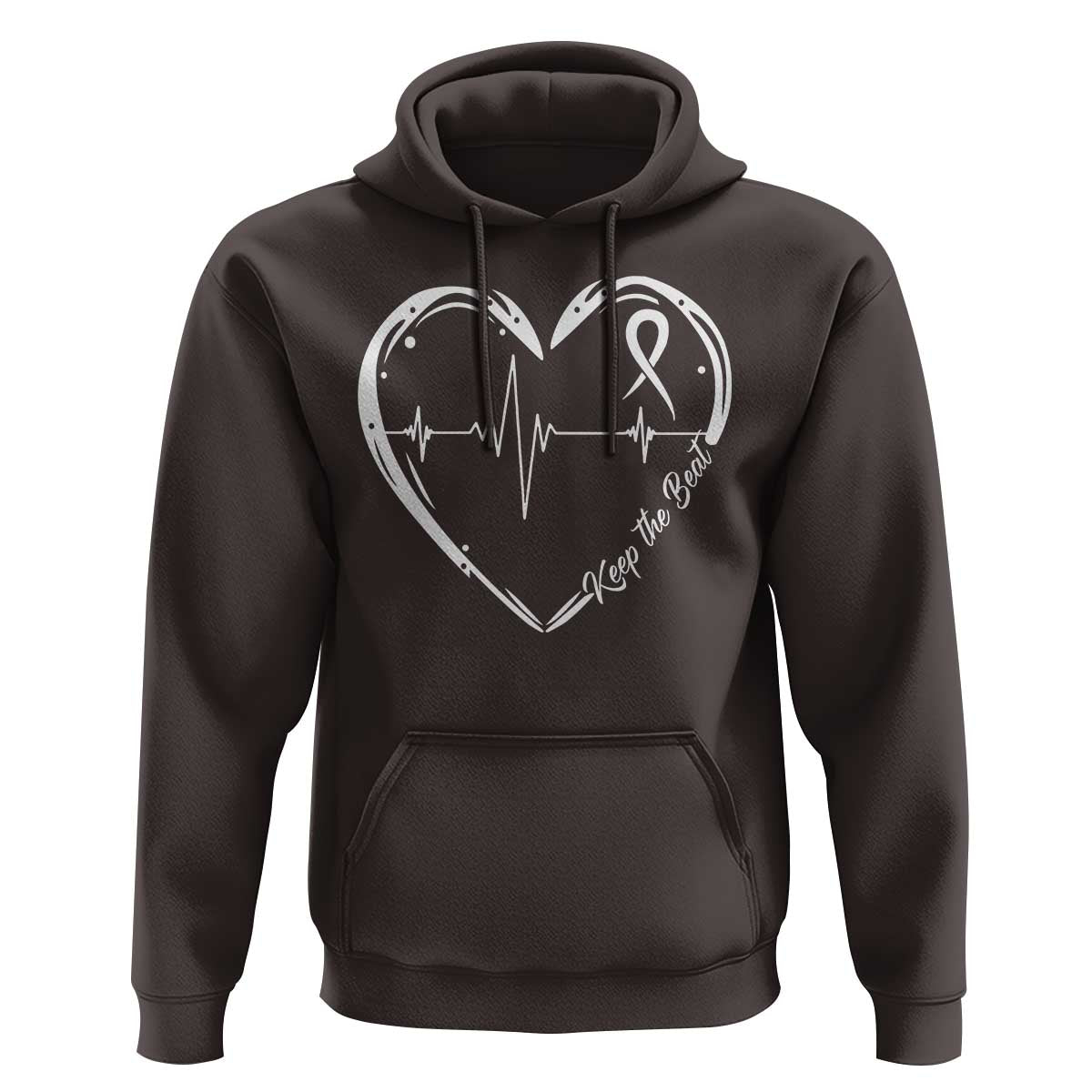 CHD Heart Disease Awareness Hoodie Wear Red Keep The Beat Heart Health