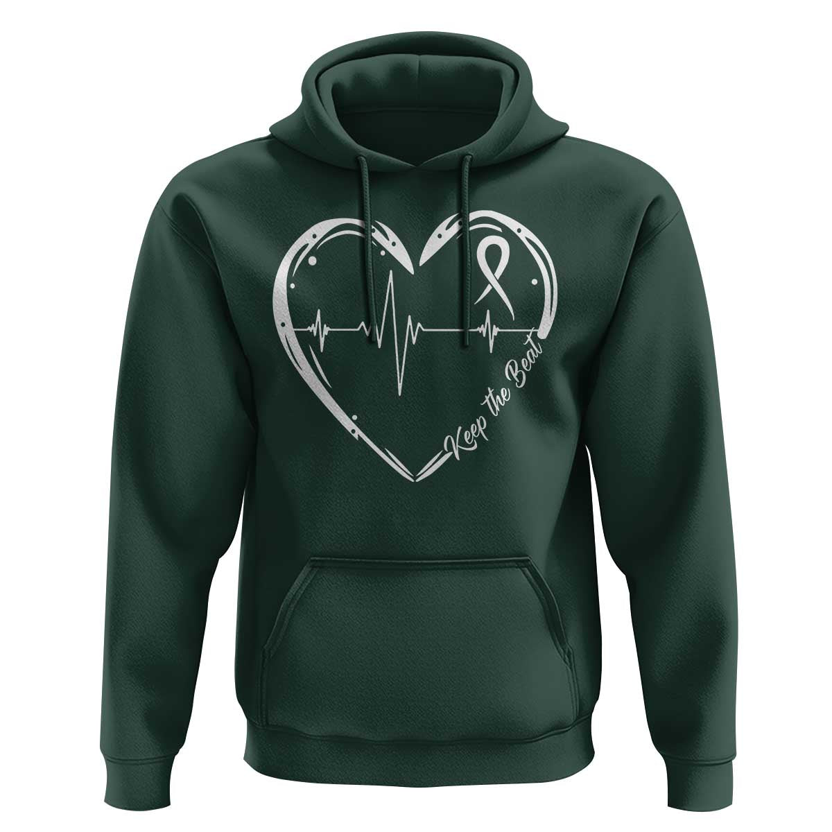 CHD Heart Disease Awareness Hoodie Wear Red Keep The Beat Heart Health
