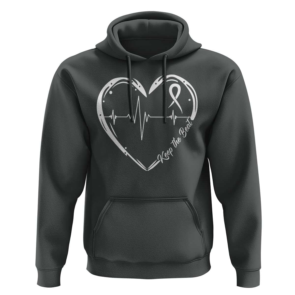 CHD Heart Disease Awareness Hoodie Wear Red Keep The Beat Heart Health