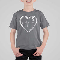 CHD Heart Disease Awareness T Shirt For Kid Wear Red Keep The Beat Heart Health