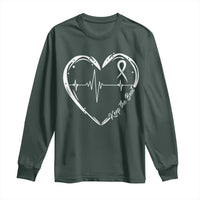 CHD Heart Disease Awareness Long Sleeve Shirt Wear Red Keep The Beat Heart Health