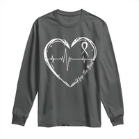 CHD Heart Disease Awareness Long Sleeve Shirt Wear Red Keep The Beat Heart Health