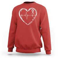 CHD Heart Disease Awareness Sweatshirt Wear Red Keep The Beat Heart Health