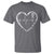 CHD Heart Disease Awareness T Shirt Wear Red Keep The Beat Heart Health