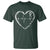 CHD Heart Disease Awareness T Shirt Wear Red Keep The Beat Heart Health