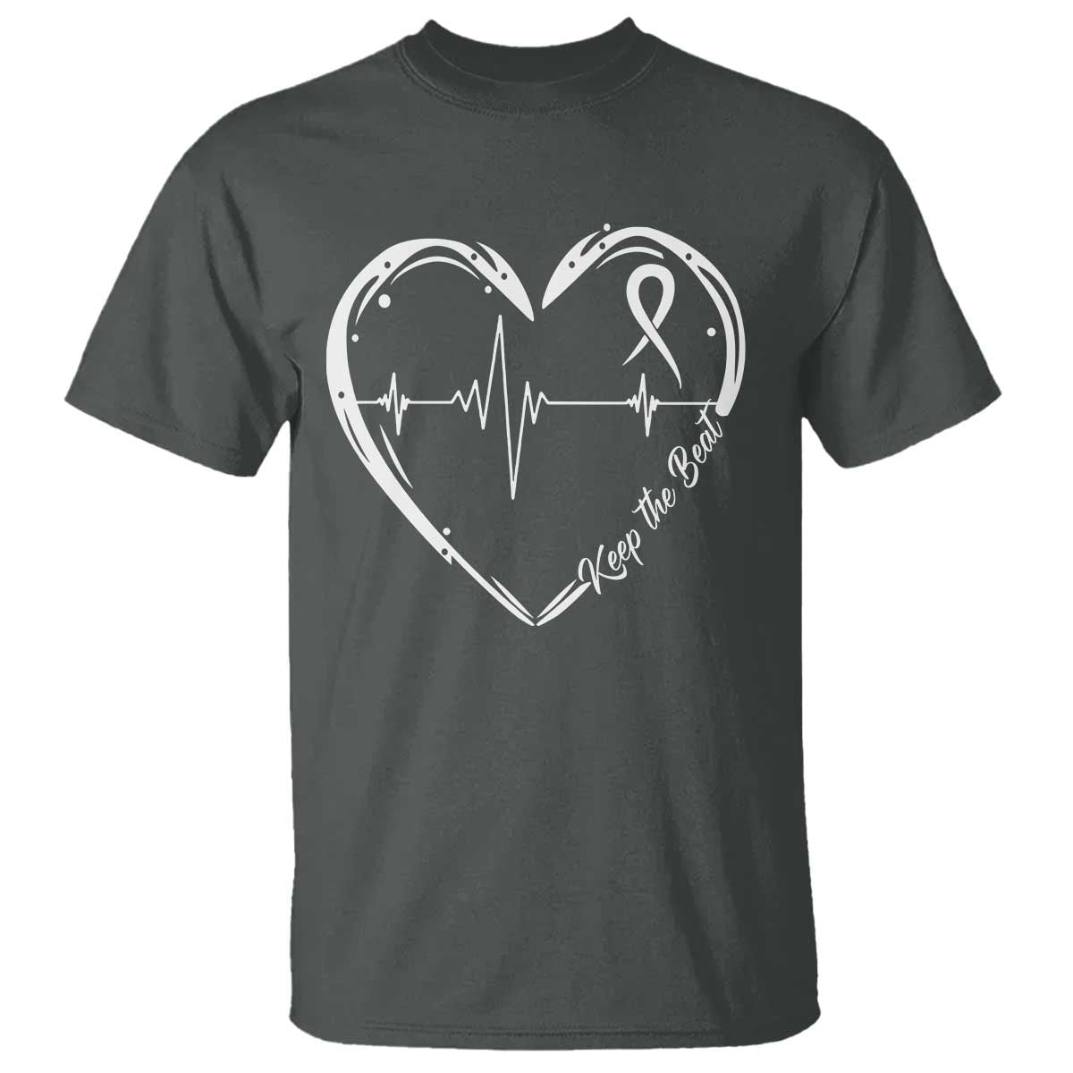 CHD Heart Disease Awareness T Shirt Wear Red Keep The Beat Heart Health