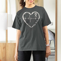 CHD Heart Disease Awareness T Shirt For Women Wear Red Keep The Beat Heart Health
