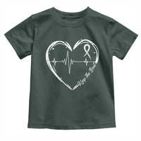 CHD Heart Disease Awareness Toddler T Shirt Wear Red Keep The Beat Heart Health