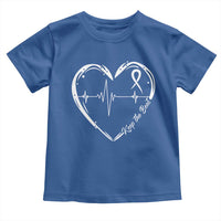 CHD Heart Disease Awareness Toddler T Shirt Wear Red Keep The Beat Heart Health