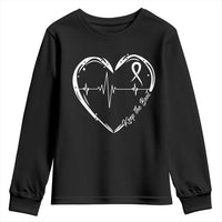 CHD Heart Disease Awareness Youth Sweatshirt Wear Red Keep The Beat Heart Health