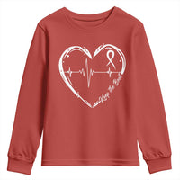 CHD Heart Disease Awareness Youth Sweatshirt Wear Red Keep The Beat Heart Health