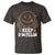 Multiple Sclerosis Awareness T Shirt Keep Smyelin Orange Ribbon MS Support