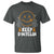 Multiple Sclerosis Awareness T Shirt Keep Smyelin Orange Ribbon MS Support