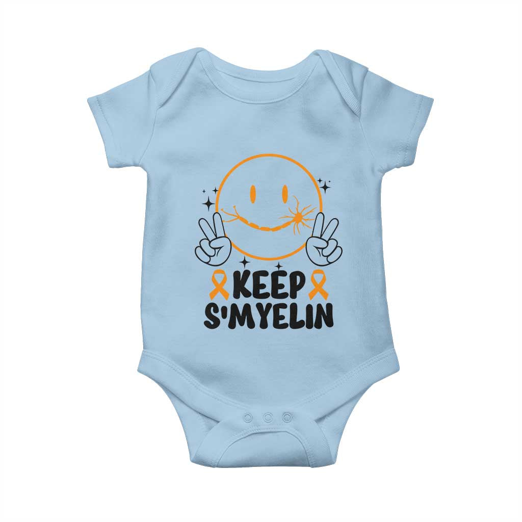 Multiple Sclerosis Awareness Baby Onesie Keep Smyelin MS Support