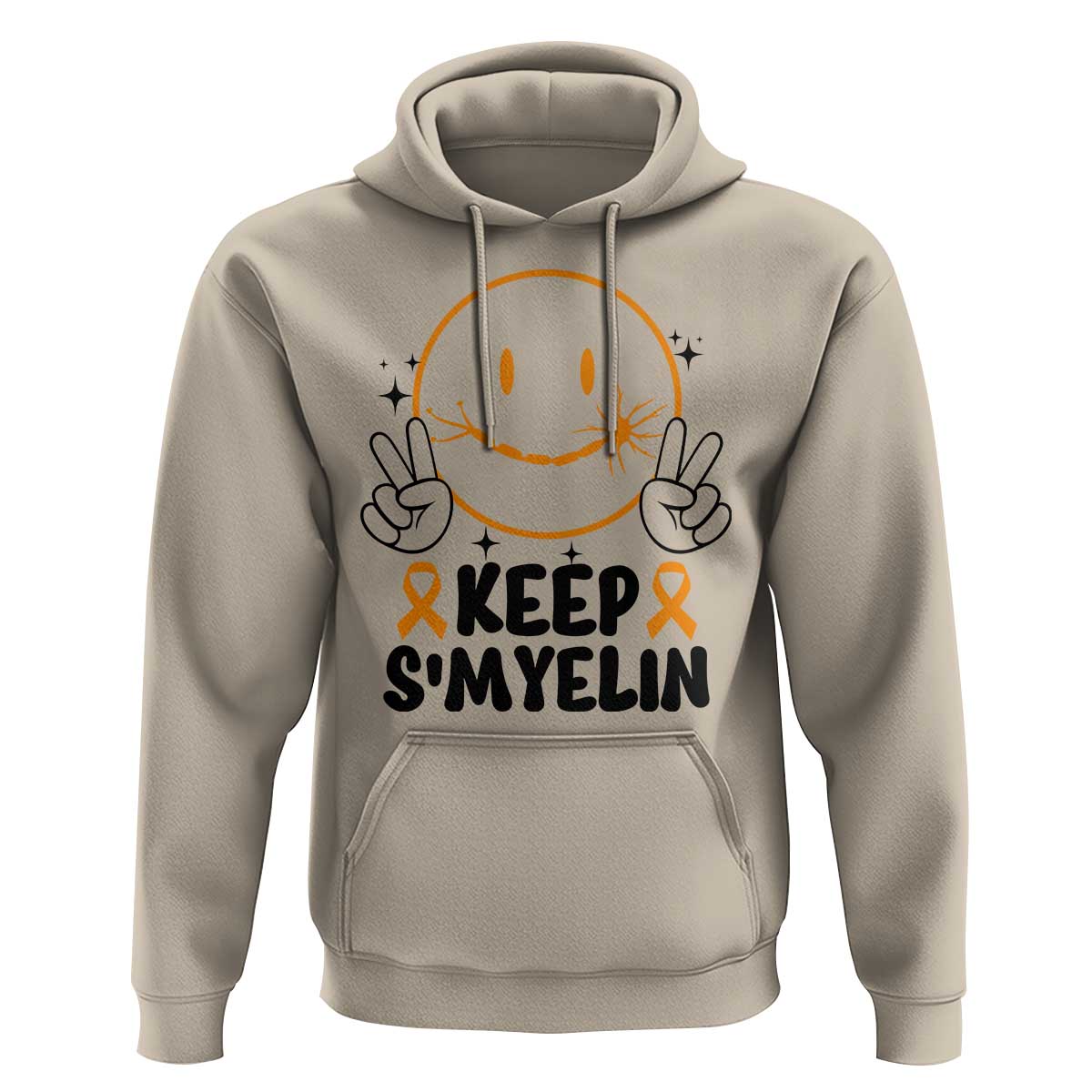 Multiple Sclerosis Awareness Hoodie Keep Smyelin MS Support